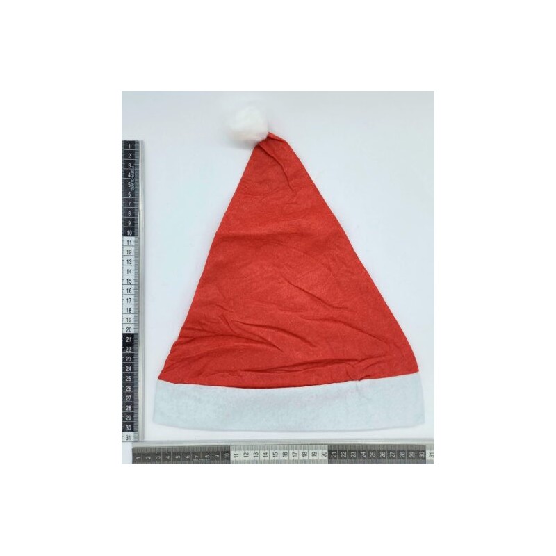 N – 158 gorro santa clásico rojo C/12 XL20-2