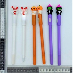 Y – 084 pluma halloween c/luz C/12 O-18