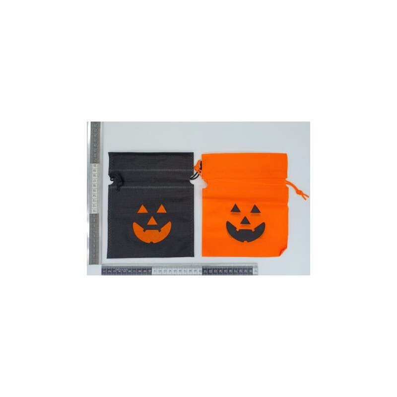 Y – 051 bolsa dulcera halloween calabaza C/12 Q-68