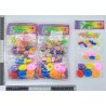 V – 173 set infantil con ligas y donas variedad de colores C/12 sets TA-0004B