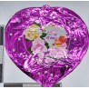 G – 017 globo morado flores C/50 ZO