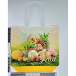 B – 099 bolsa ecológica plastificada 33x27x10 CM C/12 D3141